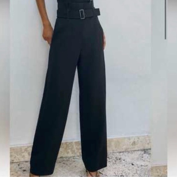 Babaton Pants - Babaton Aritzia High Waisted Tie-Waist Power Pant